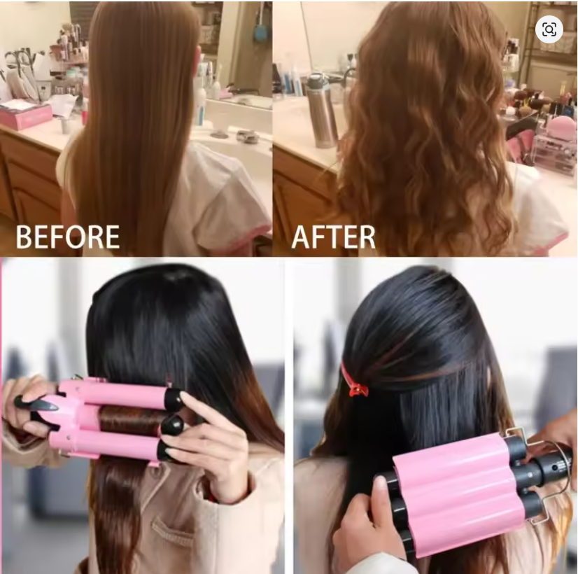 Rizadora de Sirena Profesional – Ondas Perfectas en Minutos