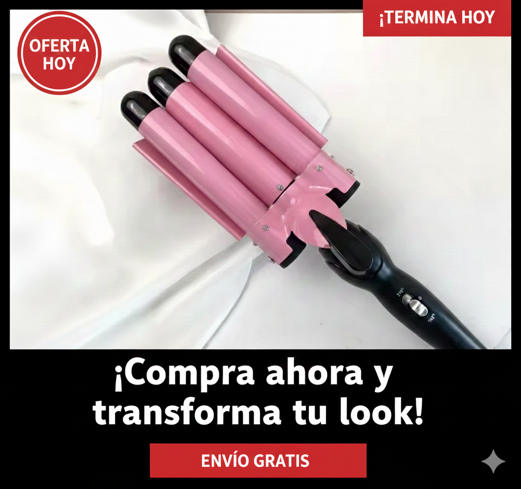 Rizadora de Sirena Profesional – Ondas Perfectas en Minutos